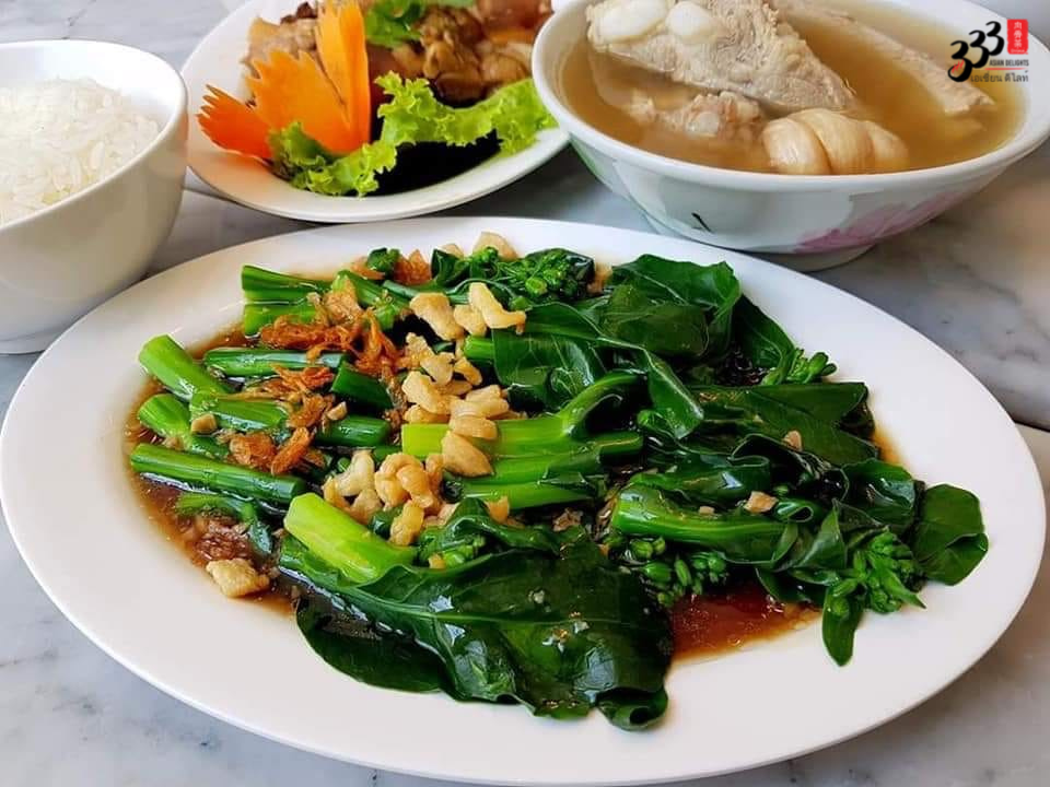Kailaan Stire-Fried with Oyster Sauce