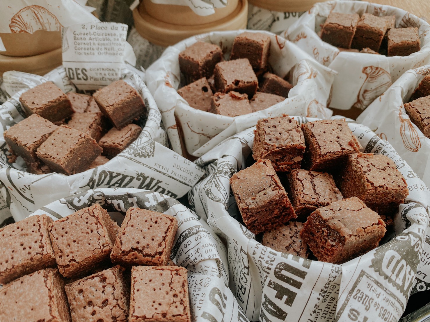 Brownie cube