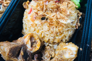ข้าวหมกอาหรับ แพะ