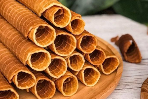 Waffle roll