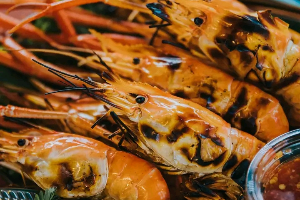 🦐กุ้งเผา ครึ่งโล