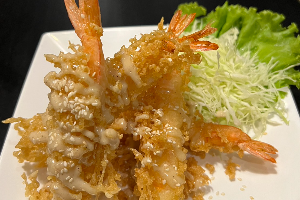 กุ้งกรอบซอสมะนาว