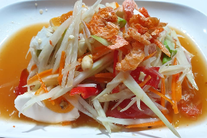 ตำไทยไข่เค็ม