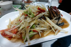 ส้มตำปูปลาร้า