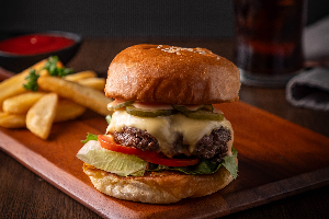 Thai Wagyu Cheese Burger