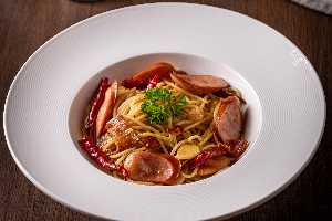 Spaghetti Aglio Olio Peperoncino ( A.O.P Pasta )