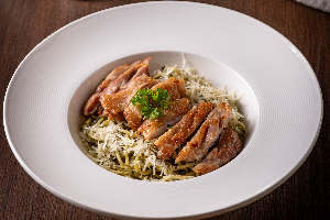 Pesto Pasta with Grilled Chicken