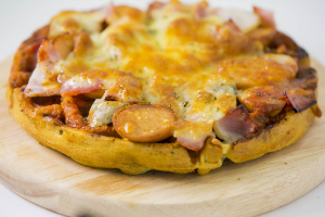 พิซซ่าชีส (Cheesy Pizza)
