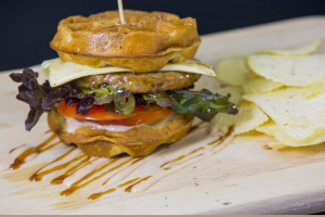 เบอร์เกอร์หมู (Pork Burger)