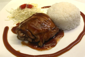 ข้าวไก่เทอริยากิ (Teriyaki Chicken With Rice)