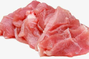 เนื้อหมู หั่นชิ้น សាច់ហ៊ាន