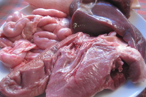 เครื่องในหมู គ្រឿងក្នុងជ្រូក