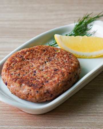 Salmon Sweet Potato Patty