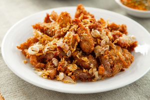 Garlic and Pepper / ทอดกระเทียม