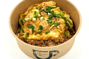 ข้าวไข่ข้นหมูสับ