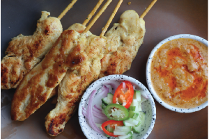 Chicken satay 