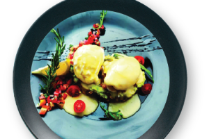 Smoked Salmon Egg Brnedict