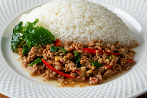 ข้าวผัดกะเพราไก่