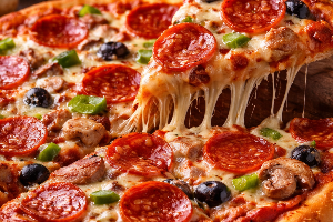 Extra topping 🌶️🫒🥕🧄🧀