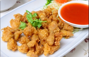 เอ็นไก่ทอด