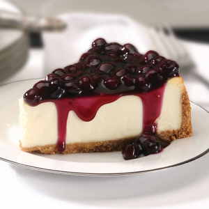 Blueberry cheesecake
