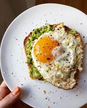 Fried Egg Avocado Toast
