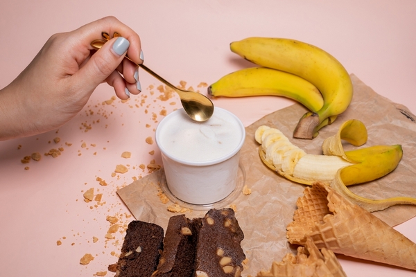 Milk Banana Brownie Softcream