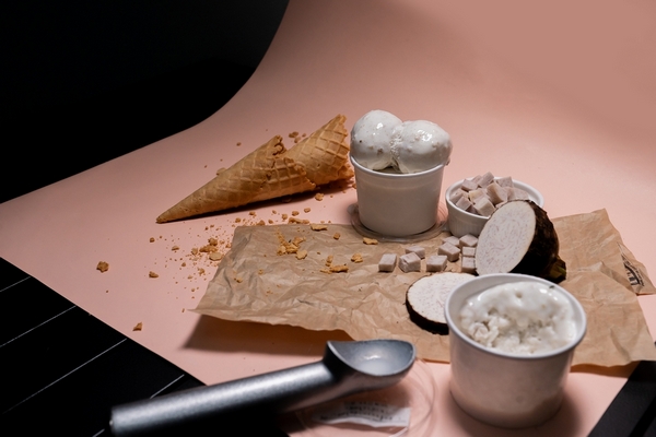 Milk Taro Softcream