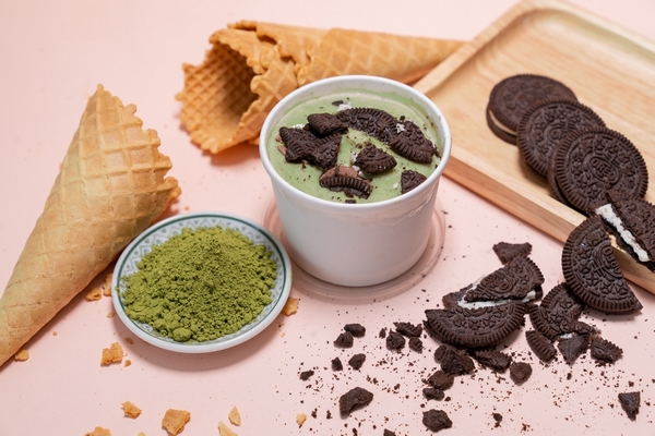 Matcha Oreo Softcream