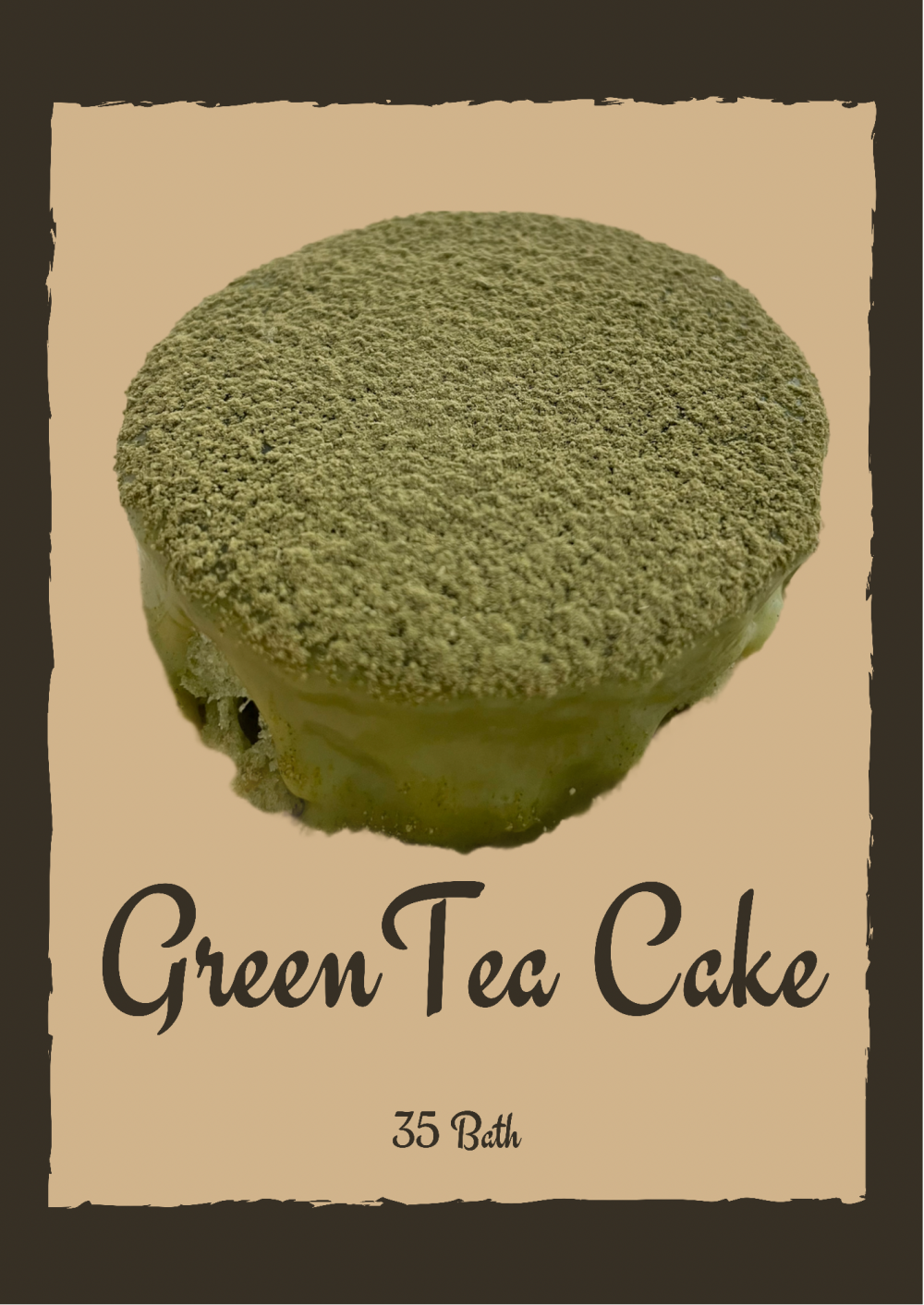 Green tea cake