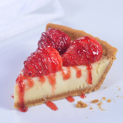 Strawberry Chess Pie