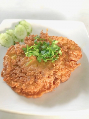 ไข่เจียวหมูสับ [กับข้าว]