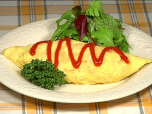 Omu Rice หรือข้าวห่อไข่แบบญี่ปุ่น