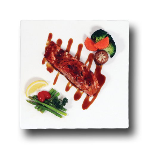 11. สเต็กปลาแซลมอน : Salmon steak