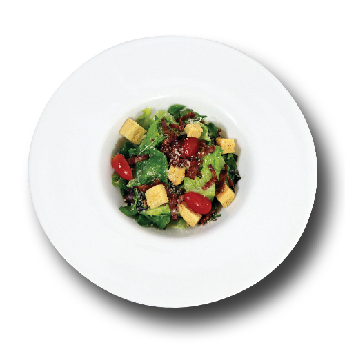 32.Caesar salad bacon: ซีซ่าร์สลัด เบคอน