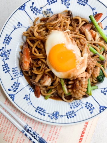 ผัดหมี่ฮกเกี้ยน ทะเล
