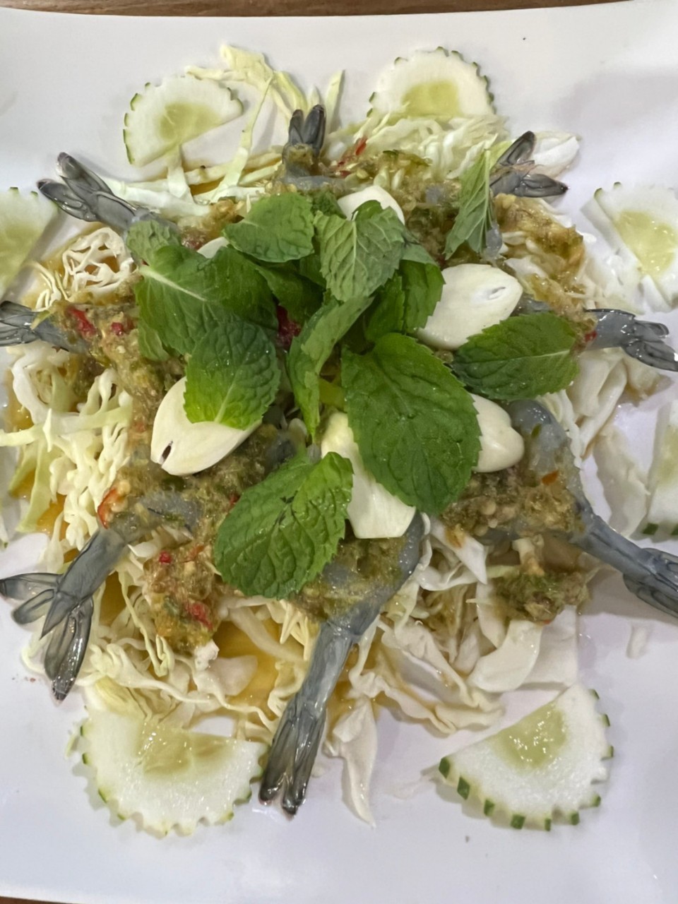 กุ้งแช่น้ำปลา