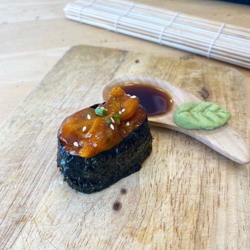 ซูชิหอยลายซอสปรุงรส