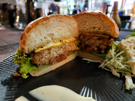 เบอร์เกอร์ salmon 