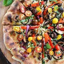 Grilled Vegetable Pizza