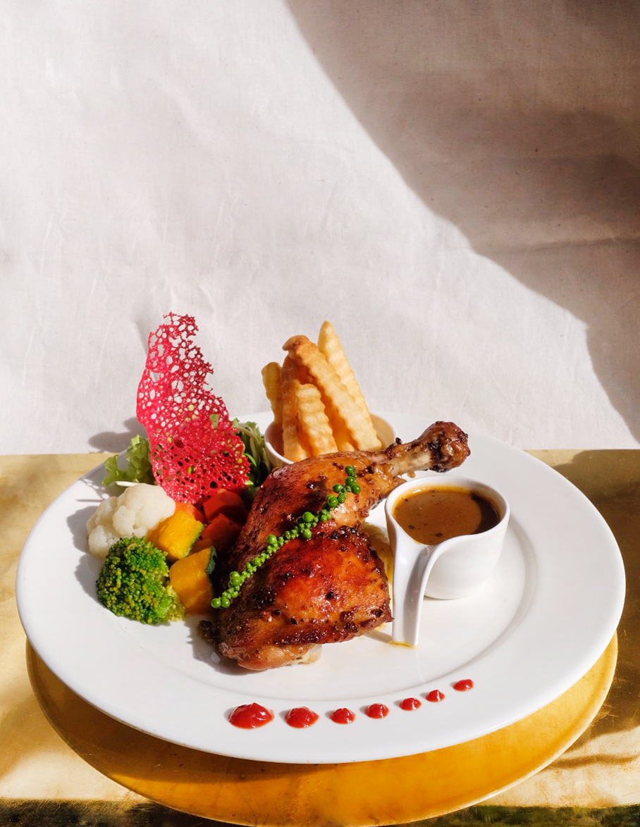 ไก่อบสมุนไพร
