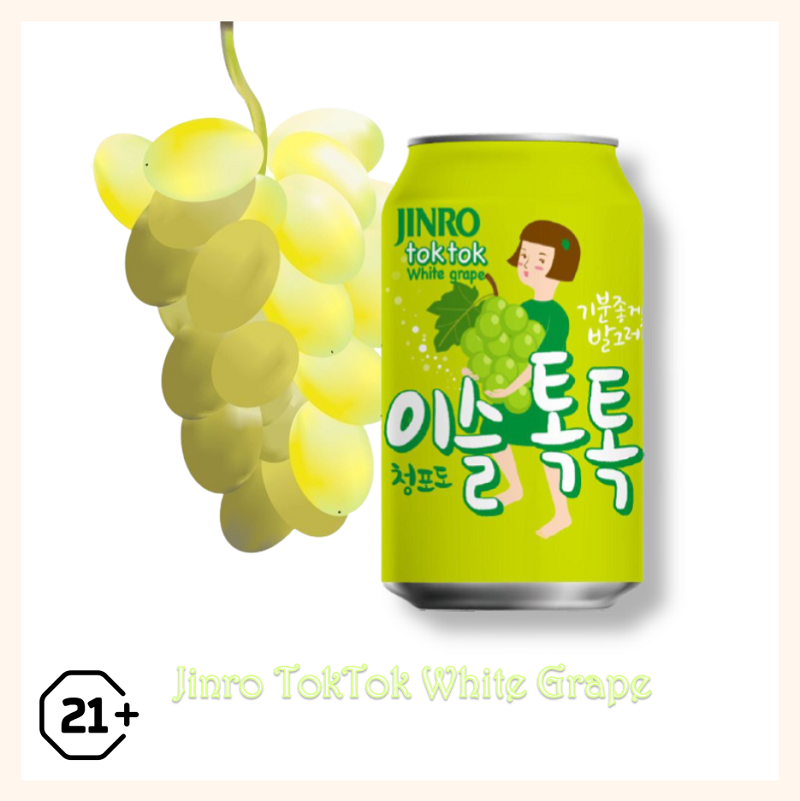 Jinro Toktok White Grape