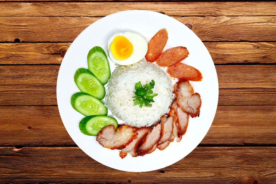 ข้าวหมูแดง