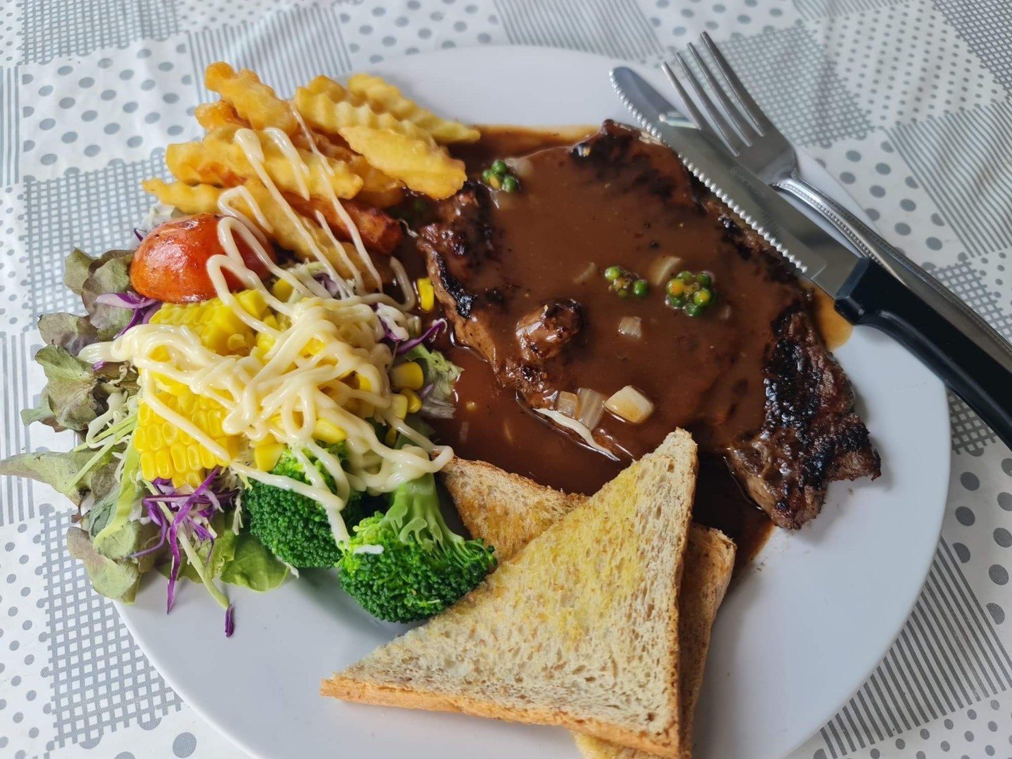 สเต็กเนื้อ
