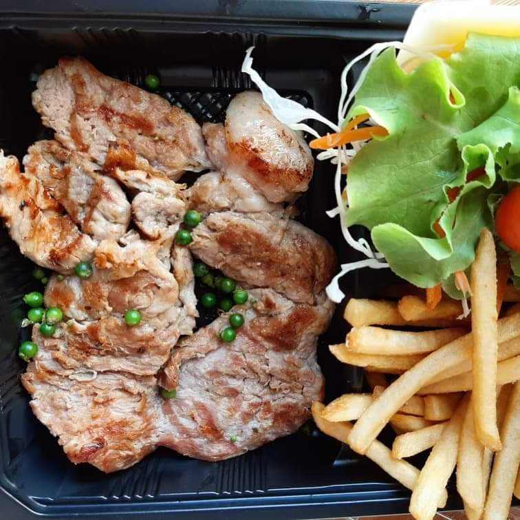 สเต็กสันคอหมู