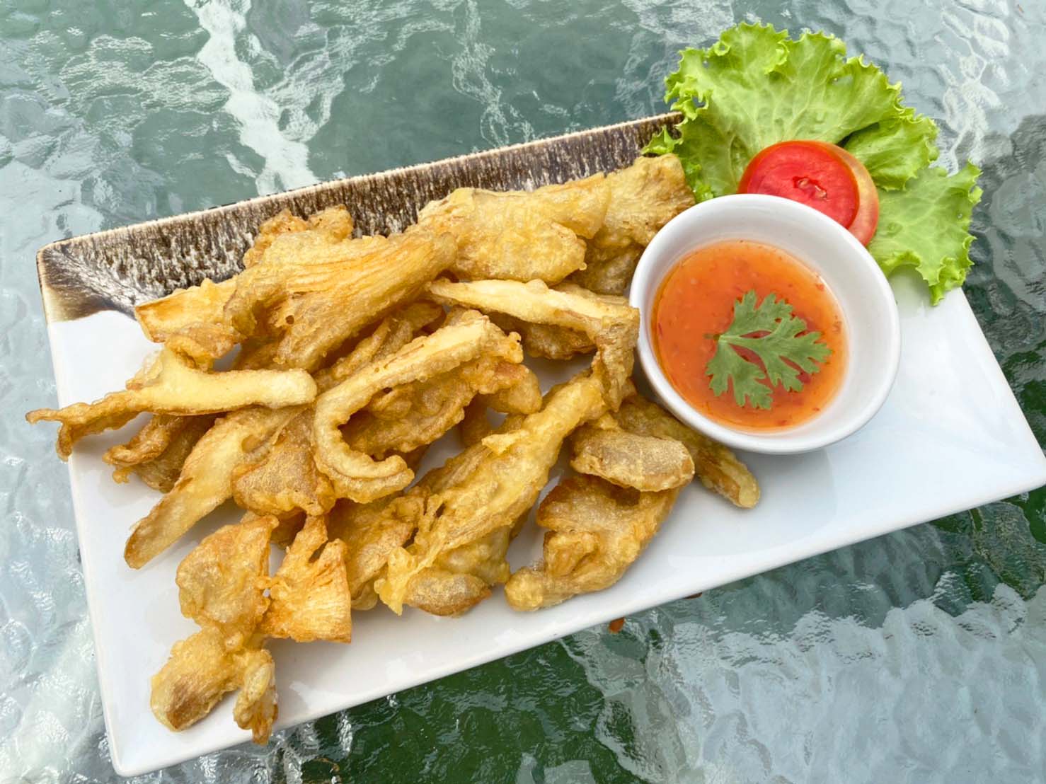 เห็ดนางฟ้าชุบทอง