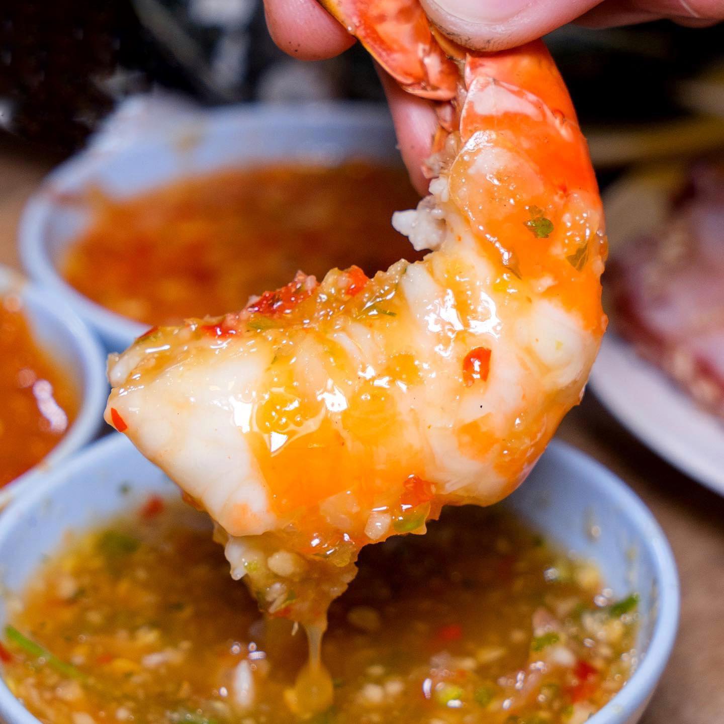 กุ้งเผา ไซส์ L 1/2 kg.