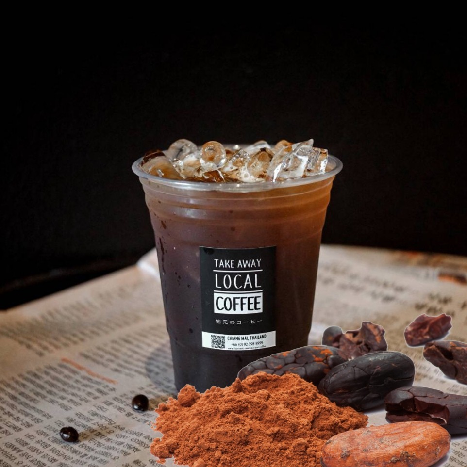 Iced Americano Cocoa (อเมริกาโน่ผสมโกโก้)