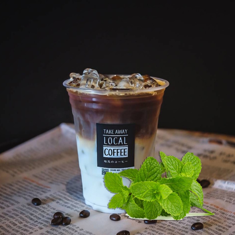 Iced Latte mint (ลาเต้มิ้นท์)