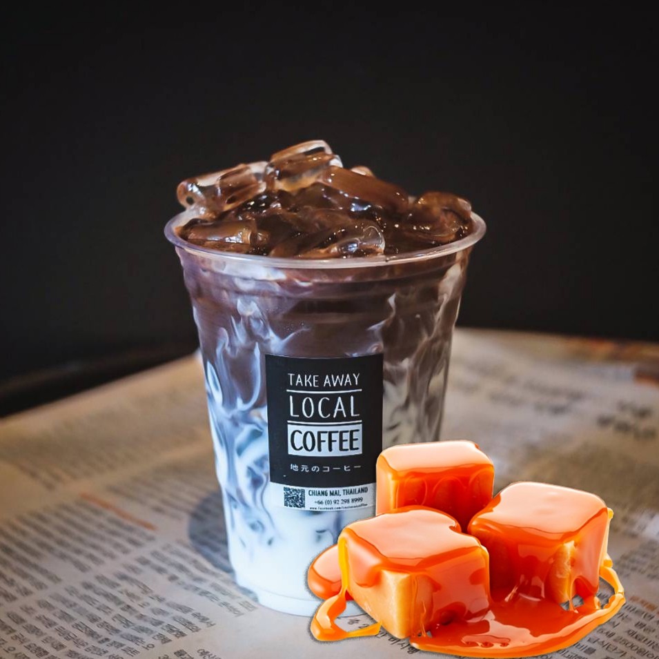 Iced Cocoa Caramel (โกโก้คาราเมล)